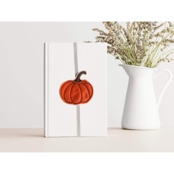 Segnalibro ad elastico zucca autunnale