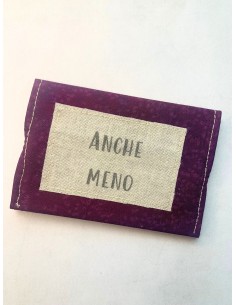 Portacarte - ANCHE MENO - viola