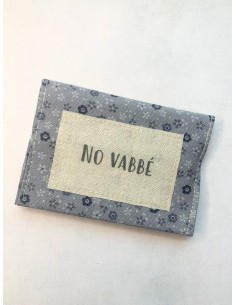Portacarte - NO VABBÈ - grigio