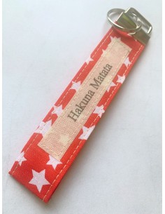 Portachiavi artigianale "Hakuna Matata" - Esclusivo...