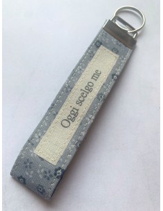 Portachiavi artigianale "Oggi scelgo me" - Esclusivo...