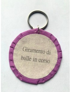 Ciondolo artigianale "Giramento di balle in corso" -...