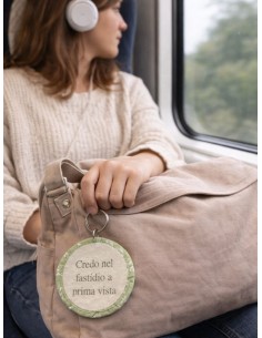 Ciondolo artigianale "Credo nel fastidio a prima vista" -... 2