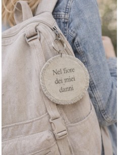 Ciondolo artigianale "Nel fiore dei miei danni" -... 2