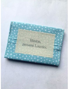 Portacarte - HUSTON, PASSAMI LOURDES - azzurro