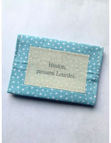 Portacarte - HUSTON, PASSAMI LOURDES - azzurro