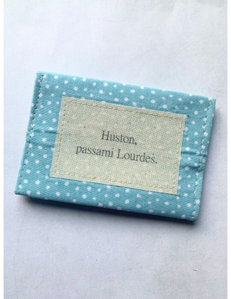 Portacarte - HUSTON, PASSAMI LOURDES - azzurro