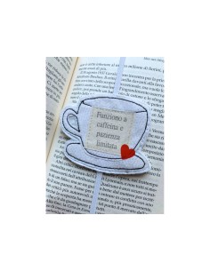 Segnalibro ad elastico FUNZIONO A CAFFEINA E PAZIENZA... 2