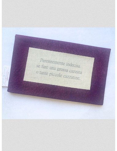 Pochette artigianale - Perennemente indecisa se...