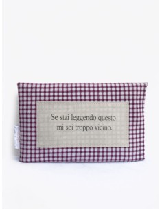Pochette artigianale - Se stai leggendo questo mi sei...