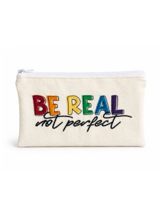 Pochette BE REAL NOT PERFECT Bianca