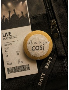 Spilla artigianale "Io me la vivo così" - Esclusivo... 2